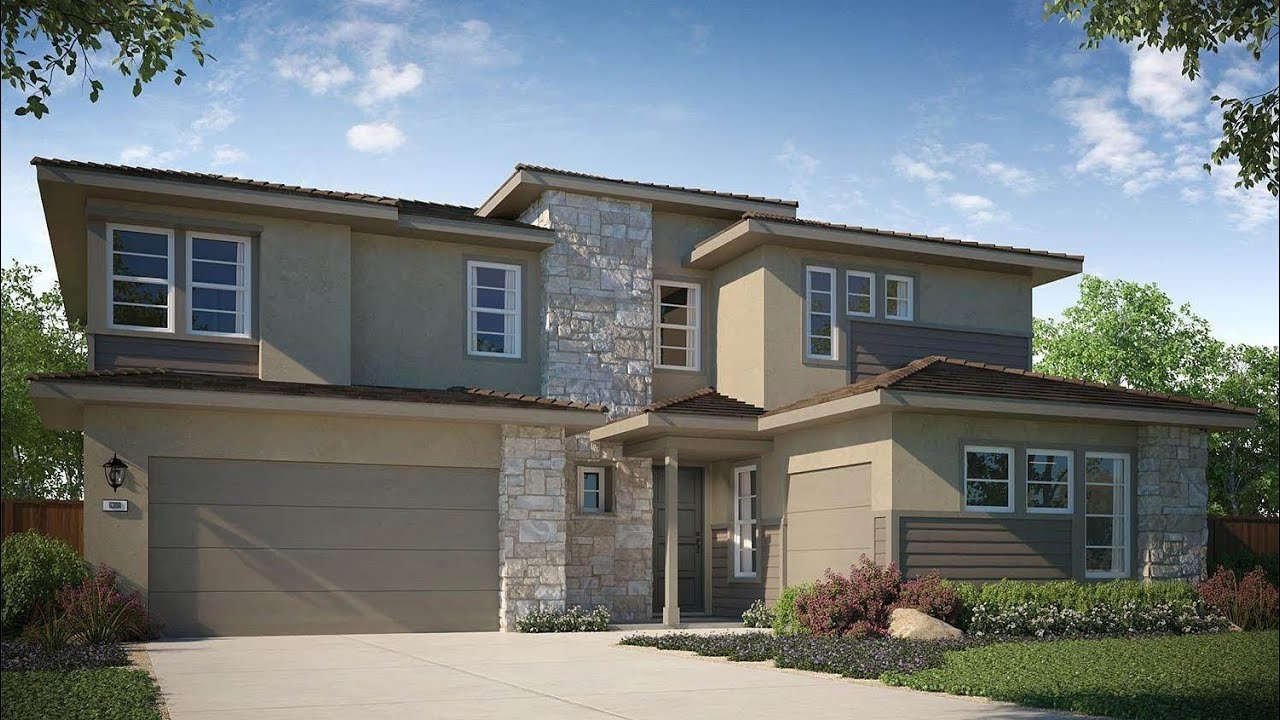 Model House Tour Luxury Hill View Silver Crest Plan 4 5 Bedrooms 4.5 Bath 3702 Sq ft 1 million Home