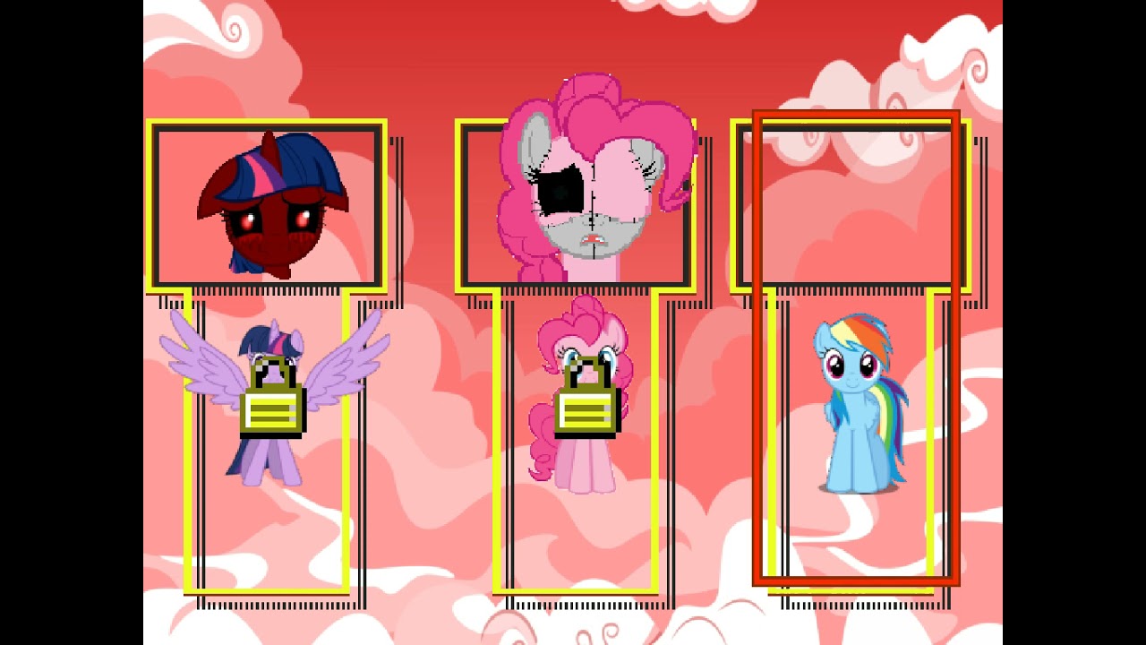 My Little Pony Sonic.exe Horror Games Gameplay