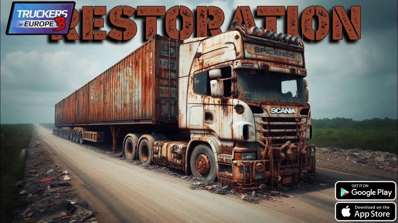 🚛 Truckers of Europe 3 🛣️ Restoration of abandoned Double Refrigerated Container Full restoration ✅