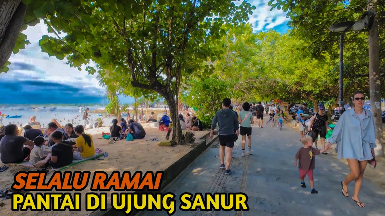 Pantai Yang Selalu Ramai di Sanur Bali Saat Ini