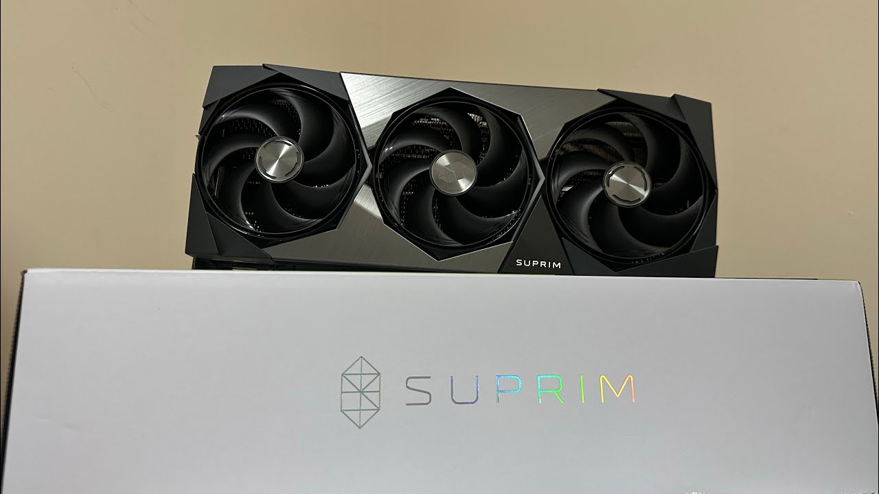 Thinking about my wife while unboxing the MSI Suprim SOC 5090
