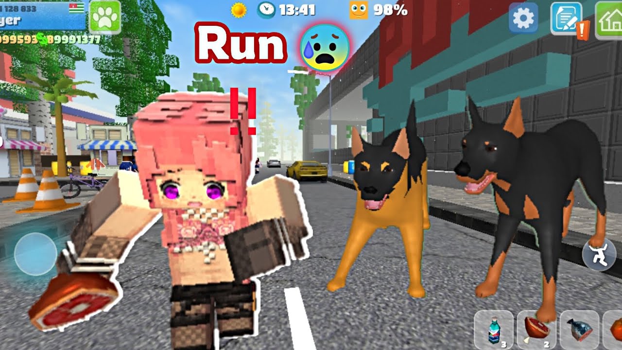 Why Are These Dogs Chasing Her?! 😱 School Party Craft