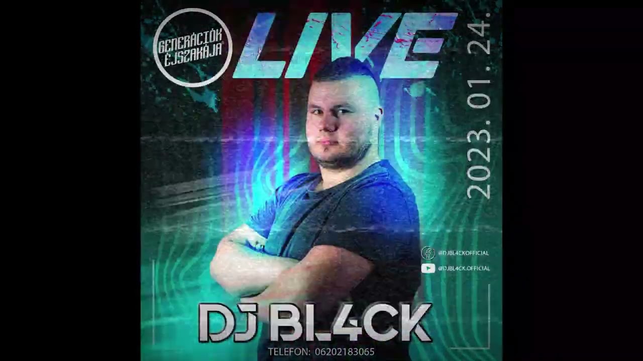DJ BL4CK LIVE 2023.01.24.