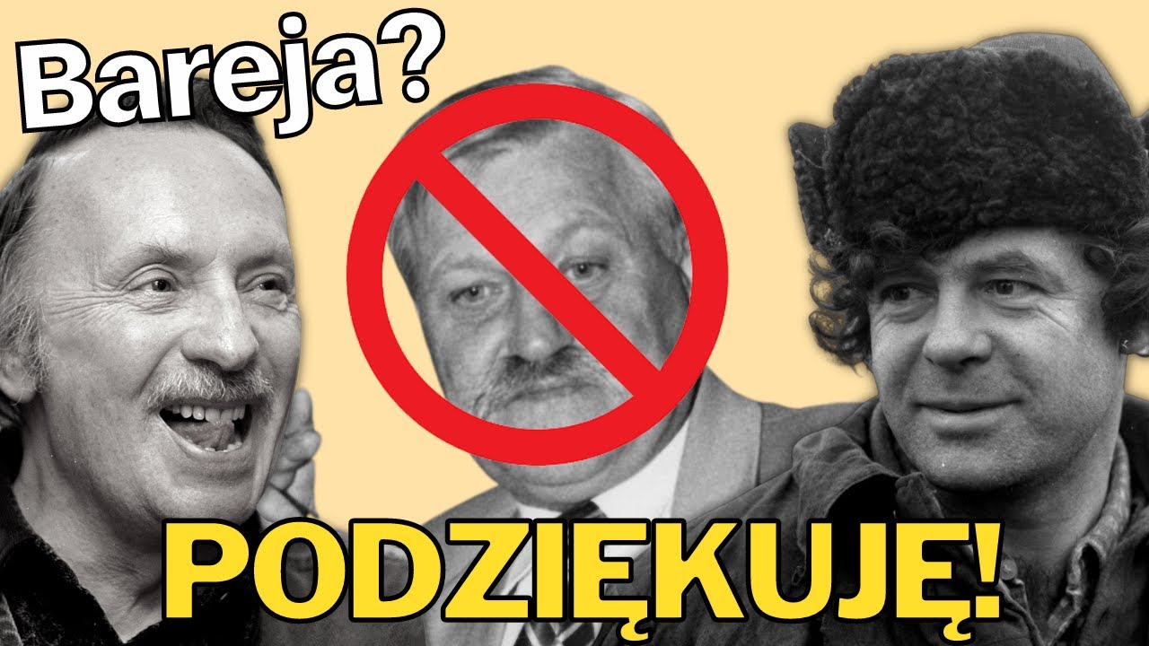 Aktorzy NIE CHCIELI grać u BAREI! Kultowe KOMEDIE PRL-u | Historia z Koprem