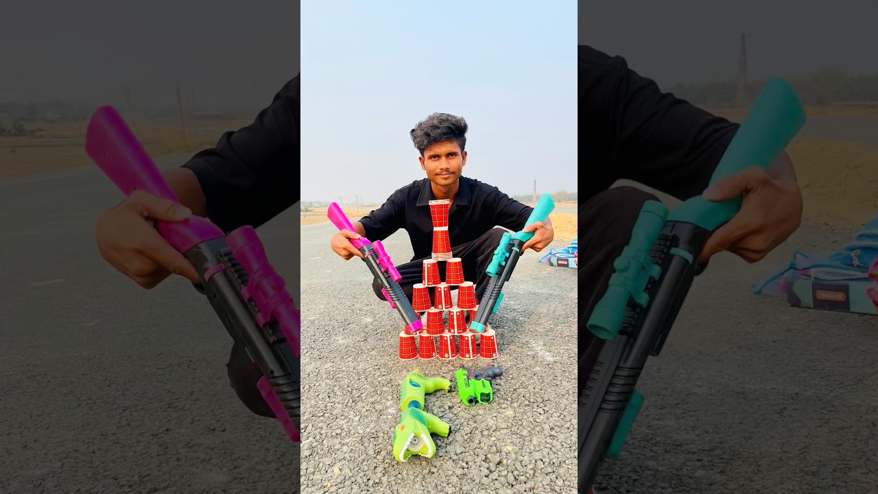 Ben 10 Gun 🔫 Tasting Toys Short 🔥Unboxing Video
