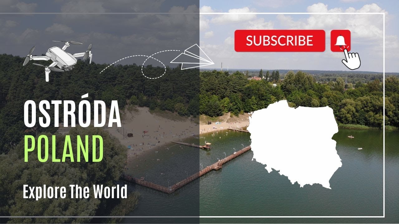 Ostróda i jeziora 4K | Mazury Zachodnie