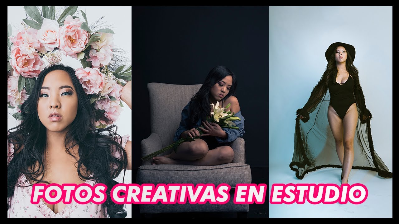📸⚡️Fotos CREATIVAS DE ESTUDIO Esquema de luz a DOS FLASHES💡