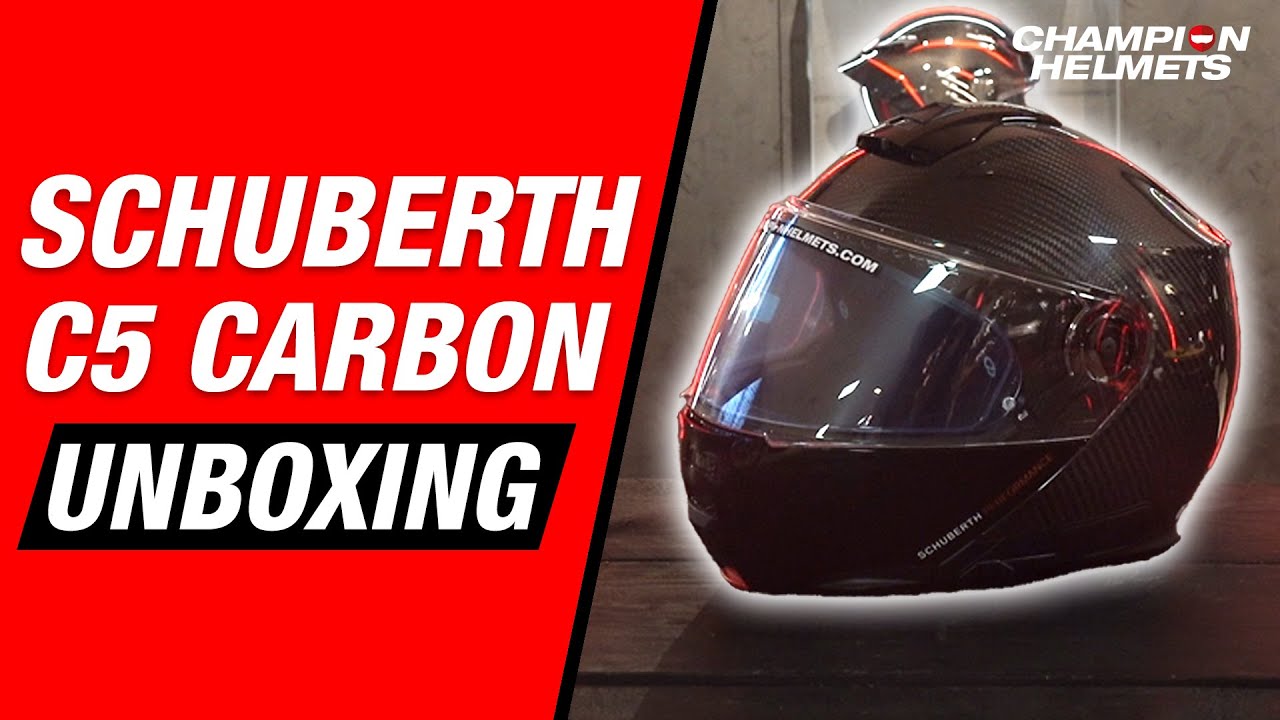 Schuberth C5 Carbon - Распаковка