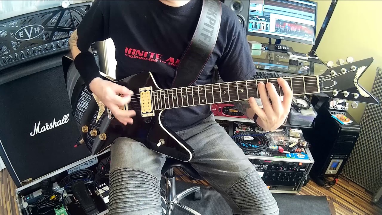 Stronghold Testament Rhytm Guitar Cover