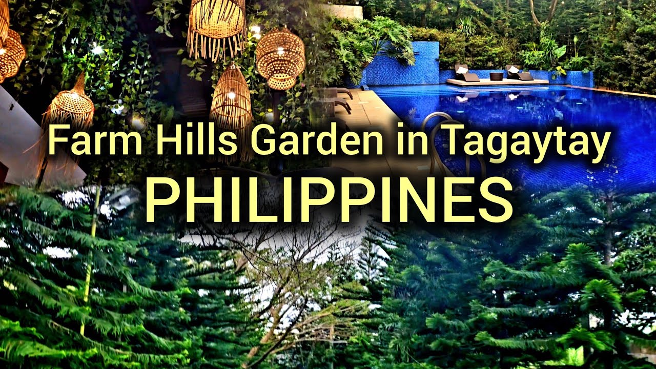 EXPLORING FARM HILLS GARDEN IN TAGAYTAY #philippines