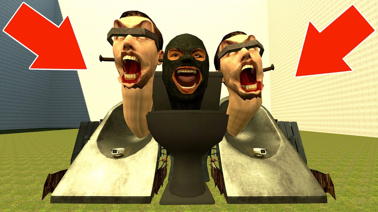 Spartan Kicking All New Skibidi Toilets Memes in the Giant Pit #121 - Garry's Mod
