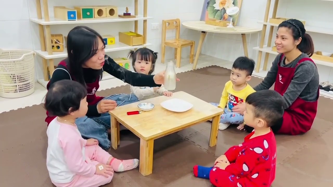 Bambini BiBi 1 _ Thí nghiệm trứng chui trong chai phần 2
