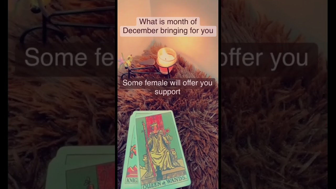 What is month of December bringing for you...#tarot #prediction #december2022 #astrology #horoscope