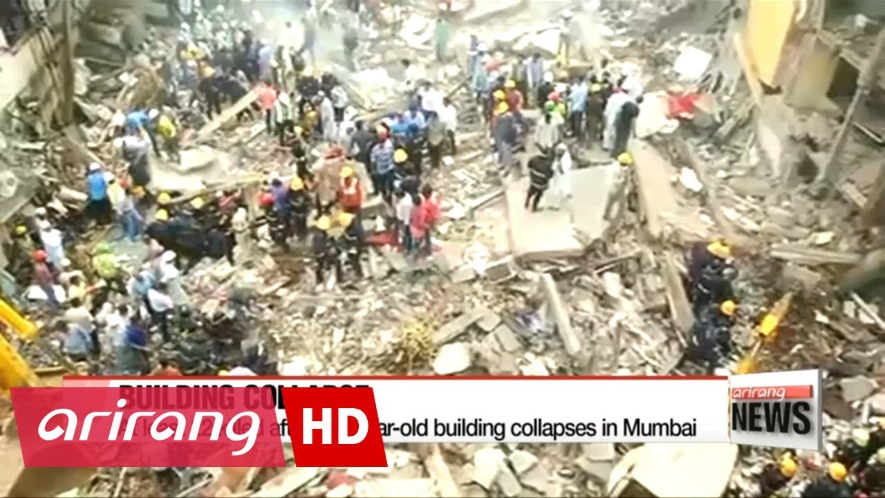 At least 22 killed after 117-year-old building collapses in Mumbai
