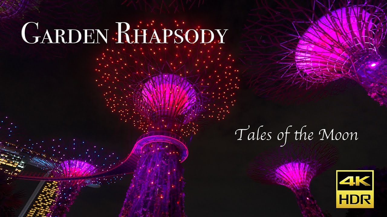 Garden Rhapsody - Tales of the Moon 🌙 | 4K HDR