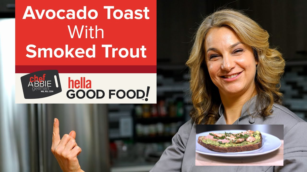 Zesty Avocado Toast with Smoked Trout Recipe