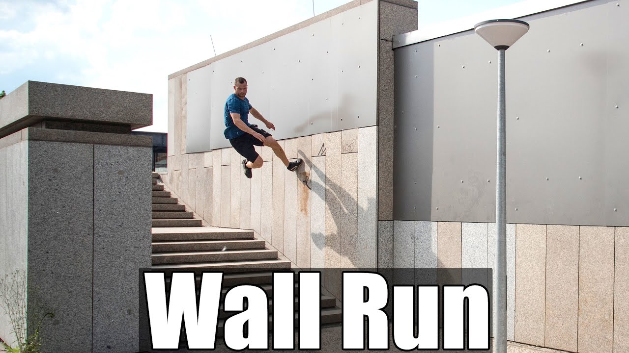 Wall Run (horizontal) PARKOUR - Basics Level 1