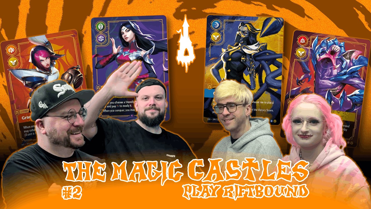 New Spiritforged Riftbound cards are busted! The Magic Castles Play Riftbound #2