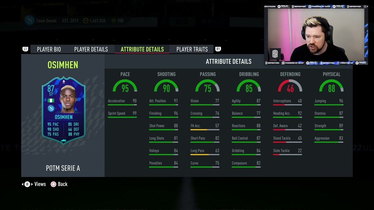 NepentheZ Reviews NEW Serie A POTM!