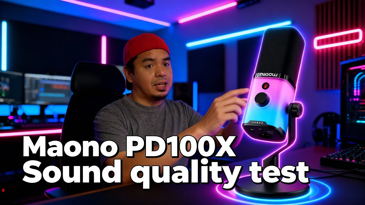 Обзор и звуковой тест Maono PD100X: лучший бюджетный микрофон для начинающих?