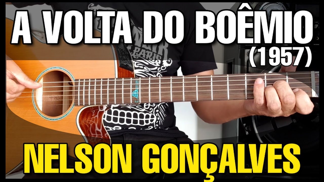 Solos Fáceis de Violão | A Volta do Boêmio - 1957 | Nelson Gonçalves | Whatsapp:27-997454297