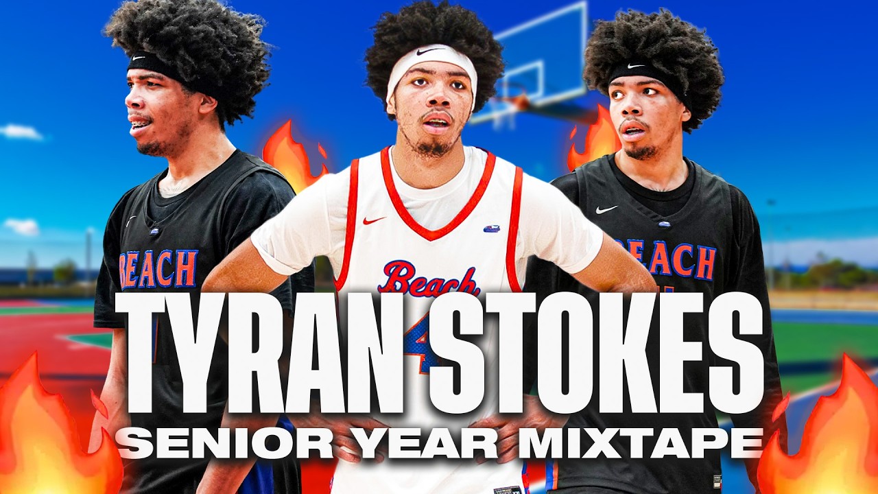The UNSTOPPABLE #1 Recruit in America 😤 Tyran Stokes Senior Mixtape