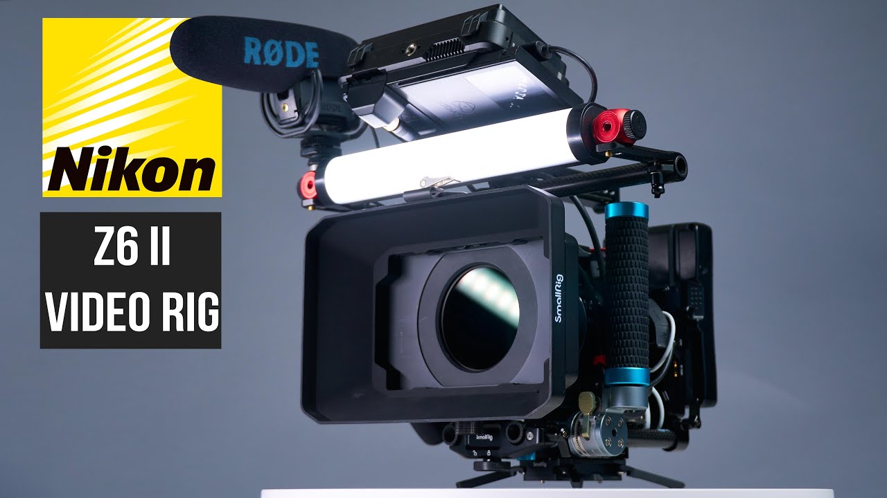 I put a LED Light Bar on my Nikon Z6ii Cinema Rig!