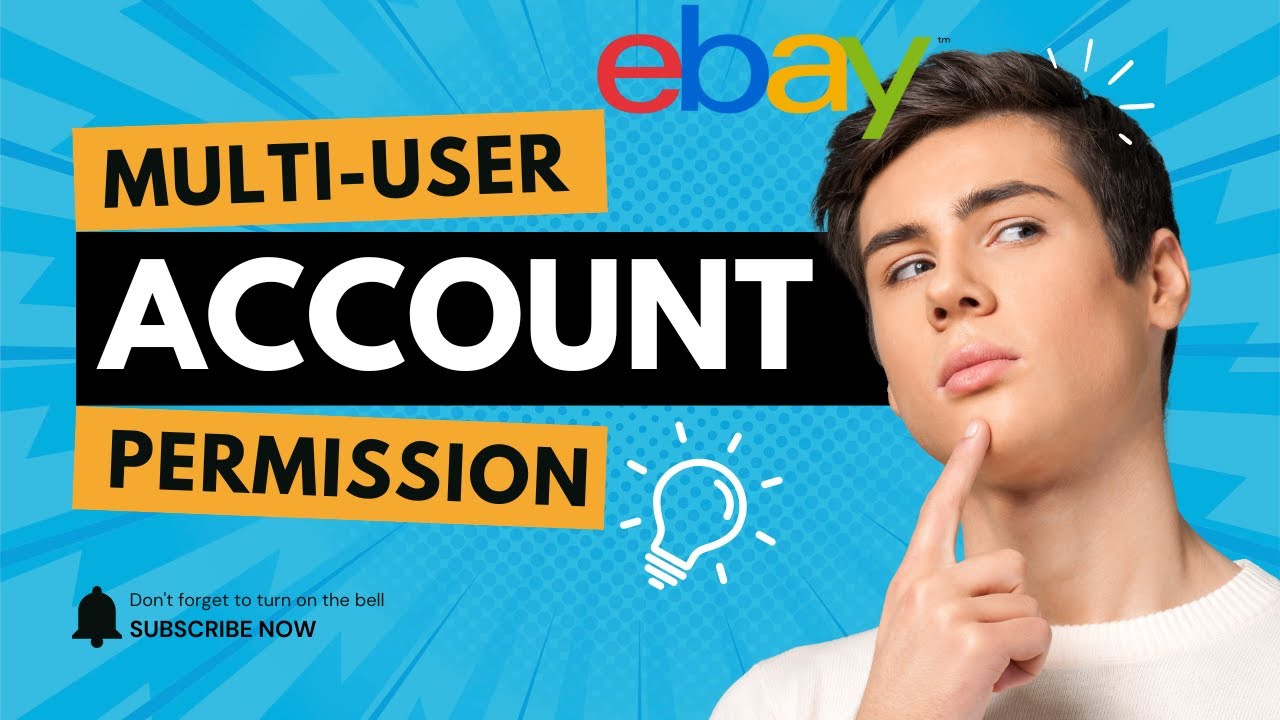 Как предоставить доступ к учетной записи второго пользователя на eBay | Разрешение доступа к мног...