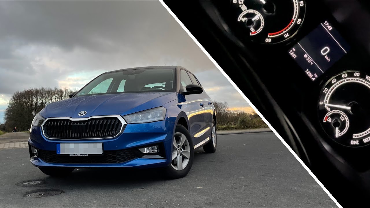 NEW &Scaron;KODA FABIA 2022 | 0-100 km/h | 1.0 l 110 PS TSI Benzin | MT | acceleration