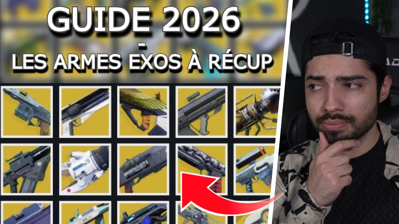 LES ARMES EXOTIQUES PVE À RÉCUP EN PRIO ✅ GUIDE DÉBUTANT 2026 [Destiny 2] [FR]