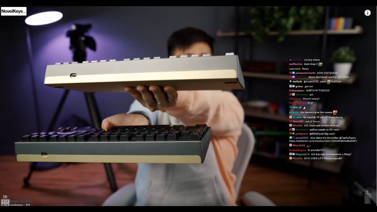 Keycult No.2 Rev.1 with lubed Holy YOK Pandas Build Stream