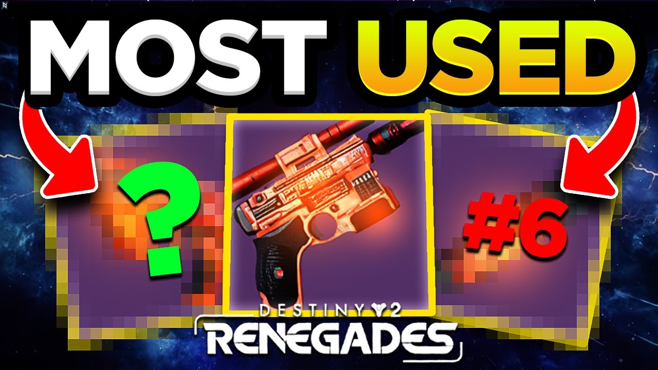Топ-10 самых популярных видов оружия в Destiny 2: Renegades! (2026)
