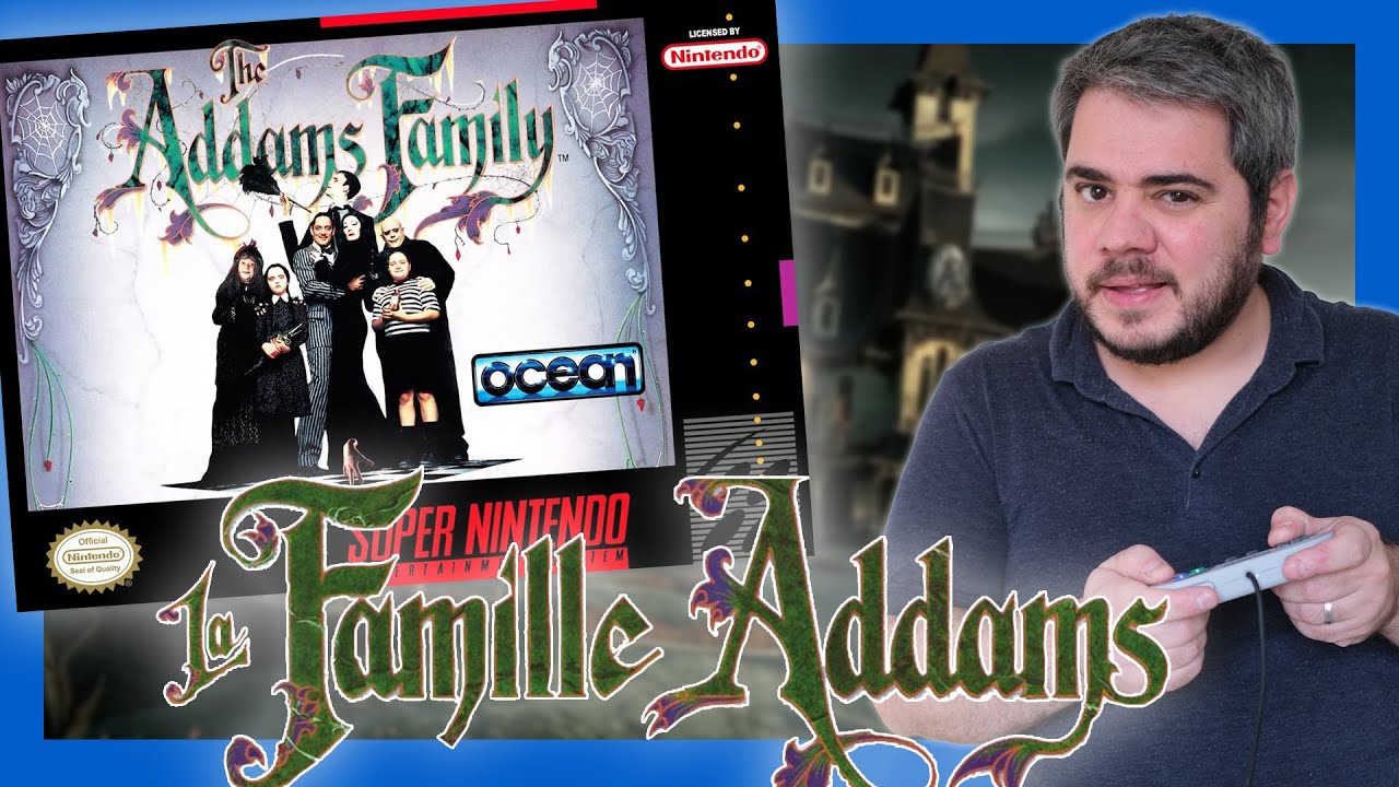 La Famille Addams 🖐️ L'adaptation loufoque sur Super Nintendo !