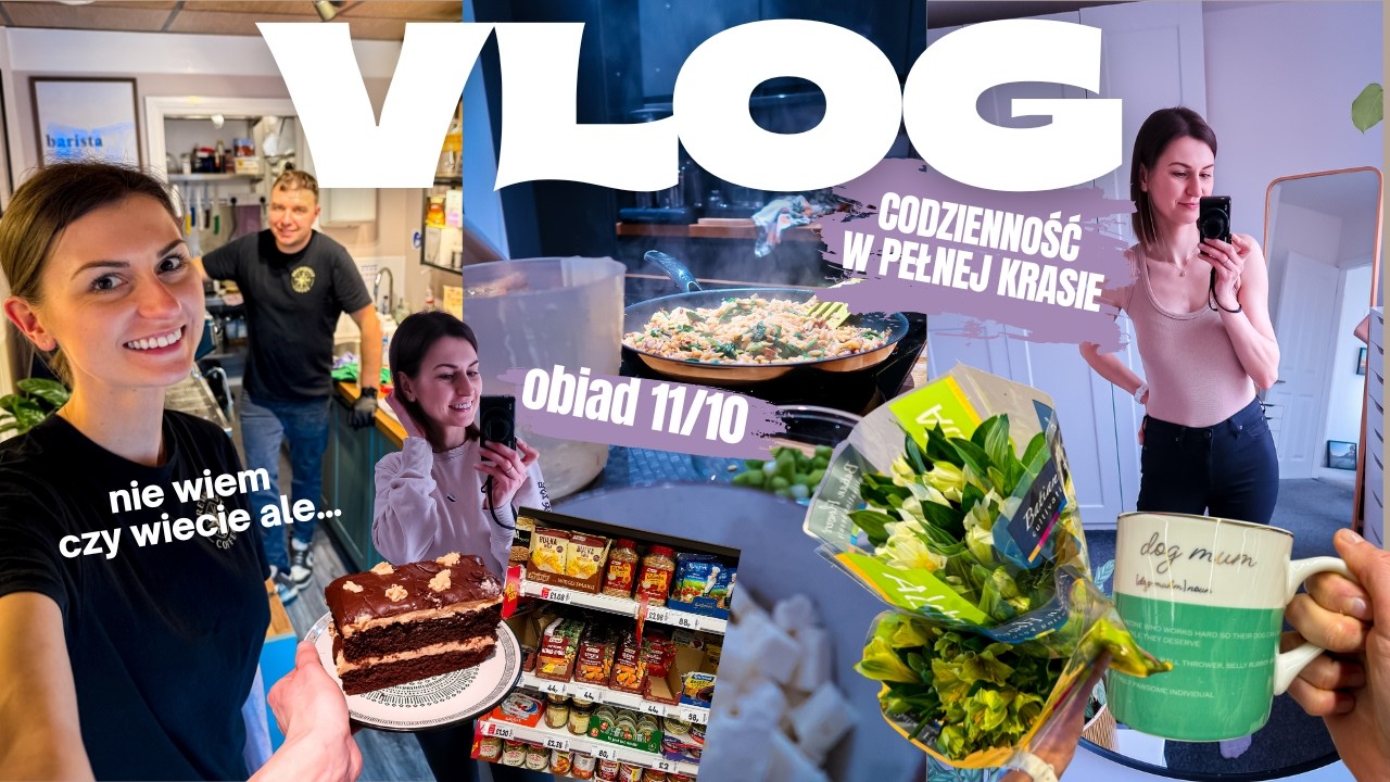 Codzienność w pełnej krasie: food haul, kawiarniane kadry, pyszny obiad i śmieszkowanie Marcina 🙈