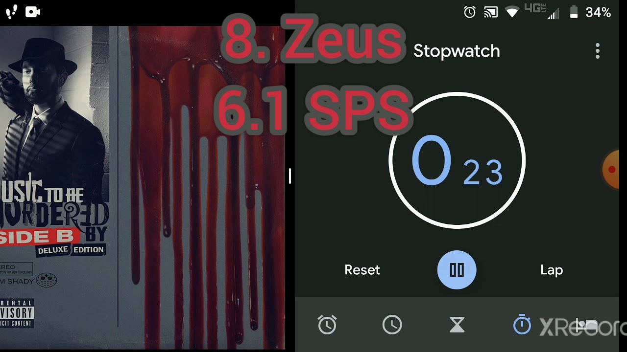 Top 8 Fastest Eminem verses off MTBMB Side B