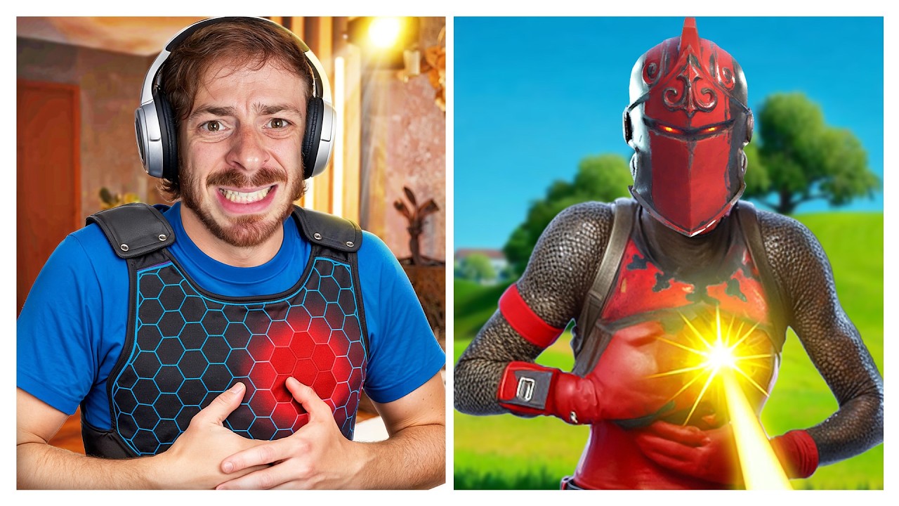 Je joue avec la VRAIE DOULEUR sur FORTNITE  !