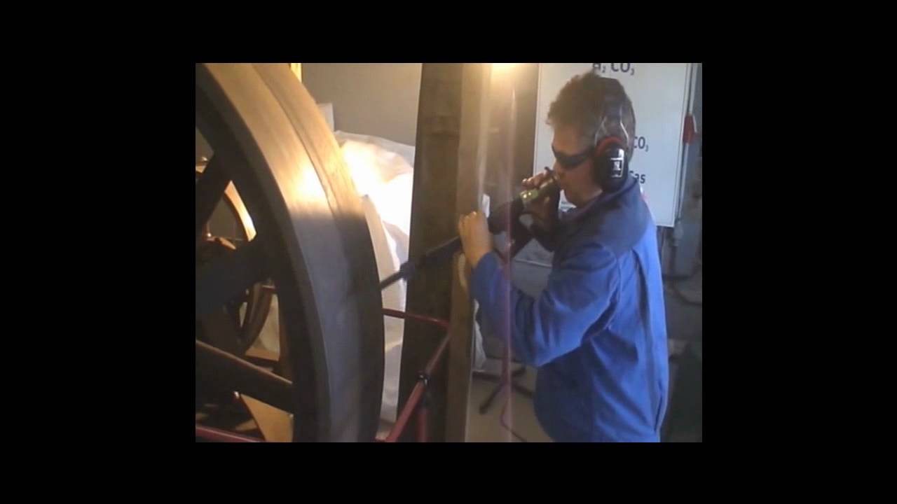 Trockeneisstrahlen mit dem BUSE JET Verfahren im CO2 Museum Bad Bodendorf