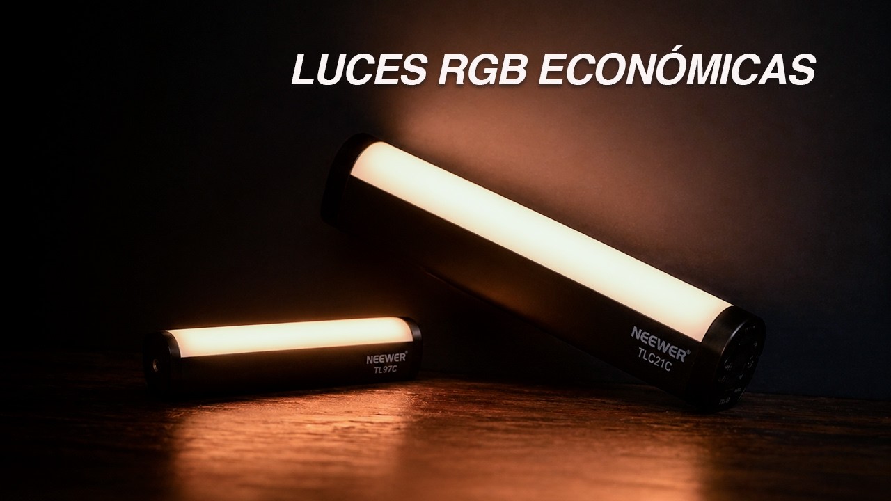 Estas luces RGB cambiaron mi setup – NEEWER TL97C y TL21C