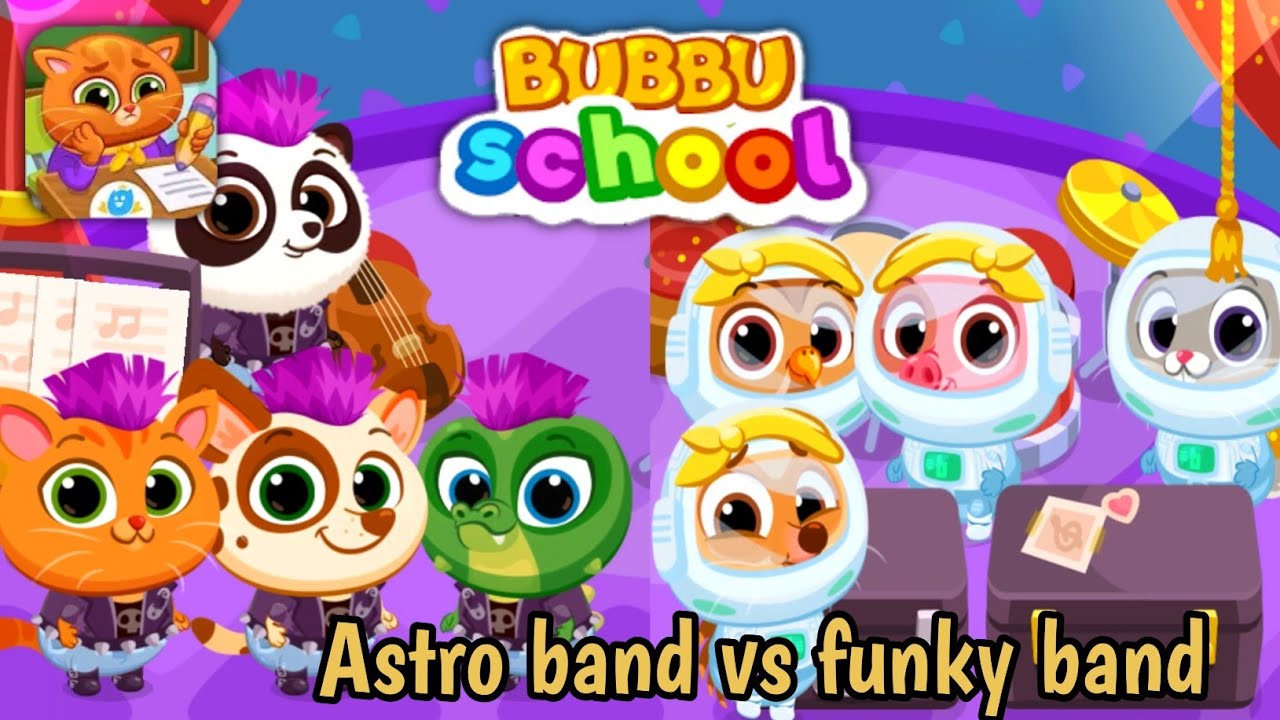 Bubbu School 🌈🏫 Astro Band Feat Funky Band