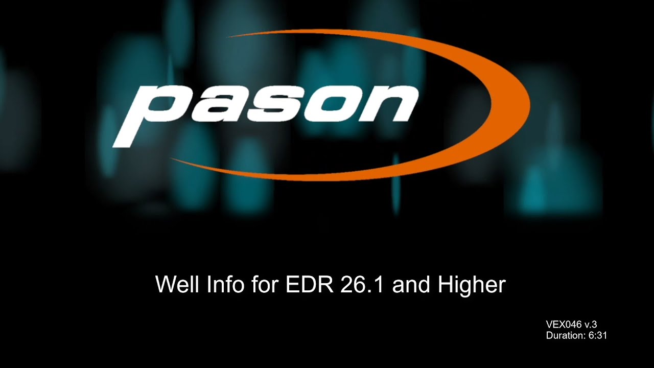 Well Info for EDR 26.1 and Higher