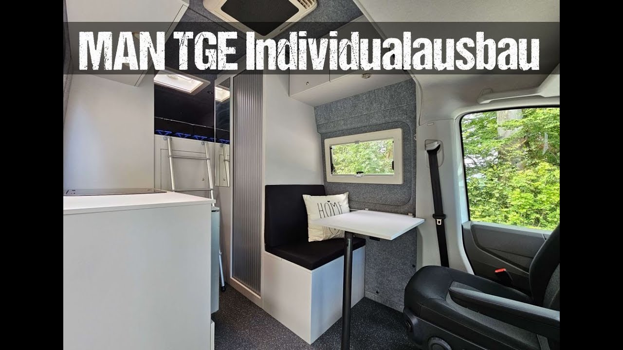 MAN TGE Individualausbau mit Duschkabine
