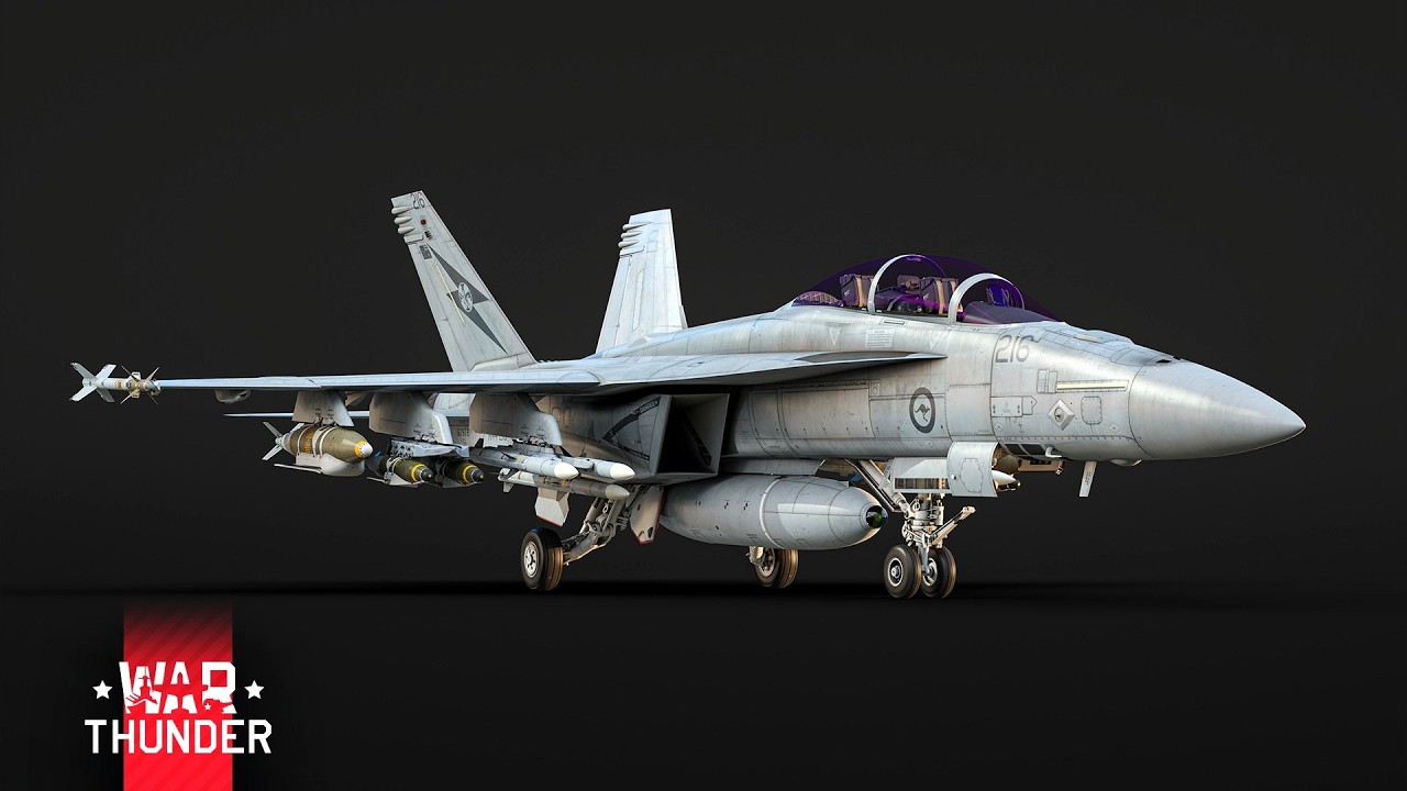 The Famous Two-Seater Super Hornet is Coming Next Update (War Thunder Dev Server)