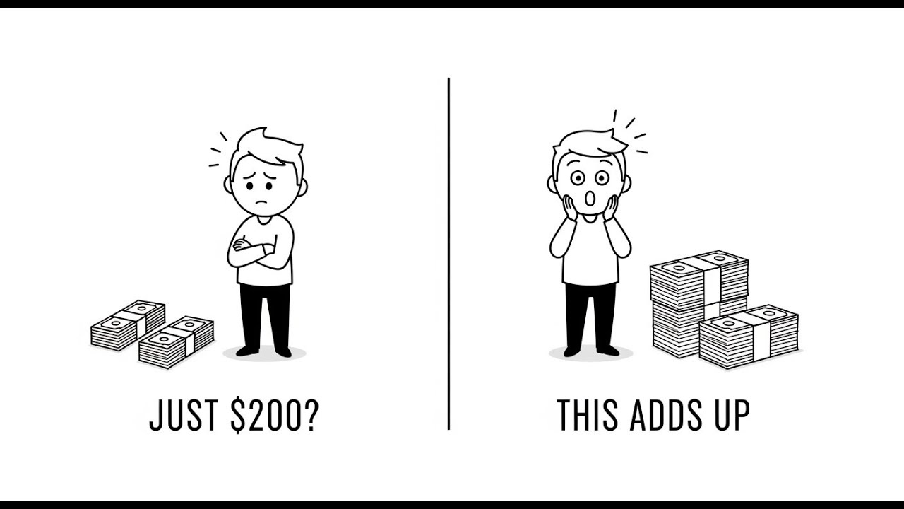 What $200 a Month Really Turns Into After 25 Years