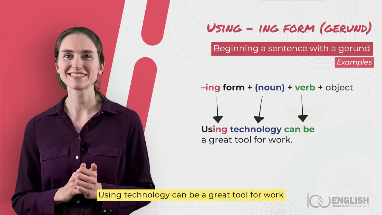 Upper Intermediate Lesson 2: -ing Form - English Grammar Course (B2)