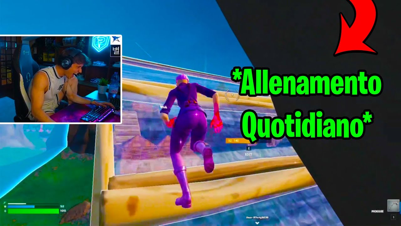 Piz allenamento quotidiano Per Le Fncs! - Fortnite