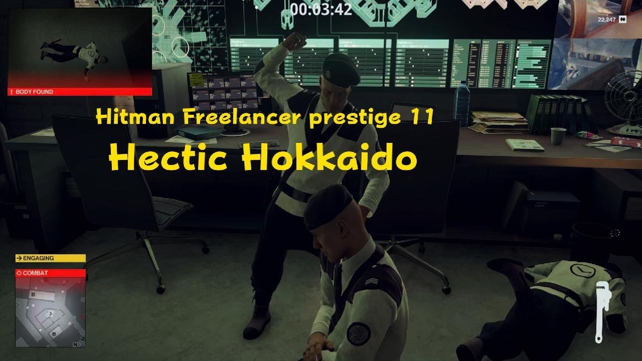 HITMAN Freelancer prestige 11 hectic Hokkaido