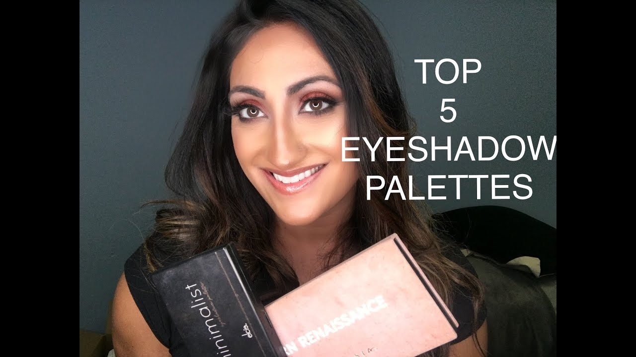 TOP 5 EYESHADOW PALETTES !! / STYLED FACES by TALISHA