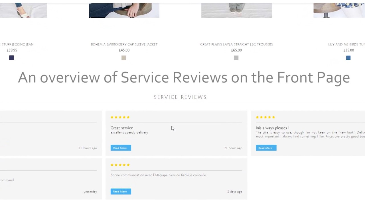 Inis Online use Feefo Review Plugin for nopCommerce