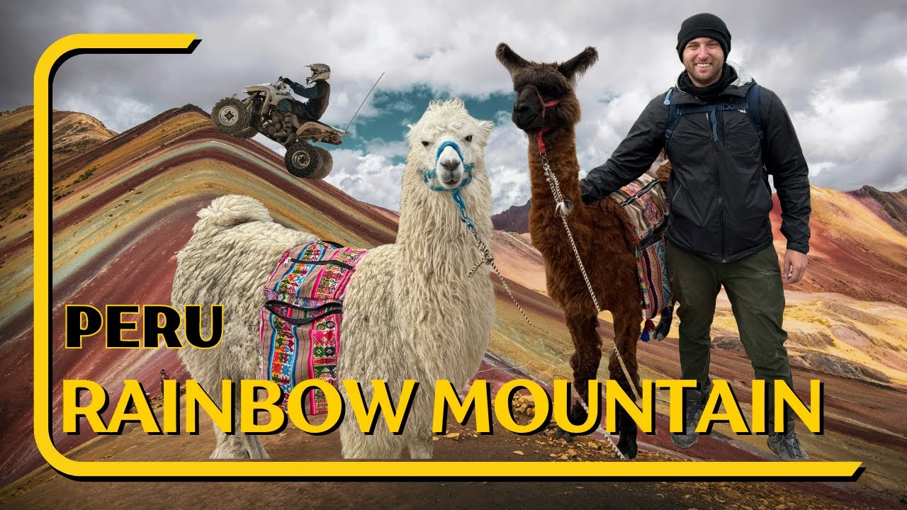 I Road an ATV up to a Rainbow (Rainbow Mountain, Peru)