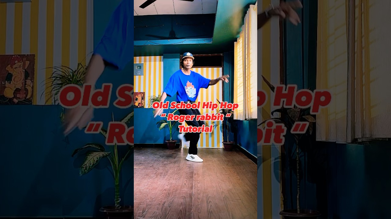 Roger rabbit Old School Hip hop step tutorial #jddancetutorial #hiphopdance #oldschoolhiphop